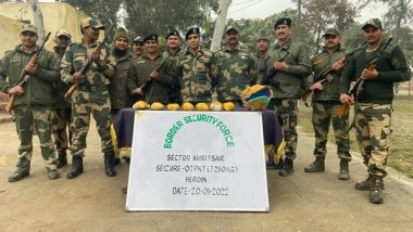 India News | BSF Foils Smuggling Bid by Engaging Pakistani 'flying Object' in Punjab