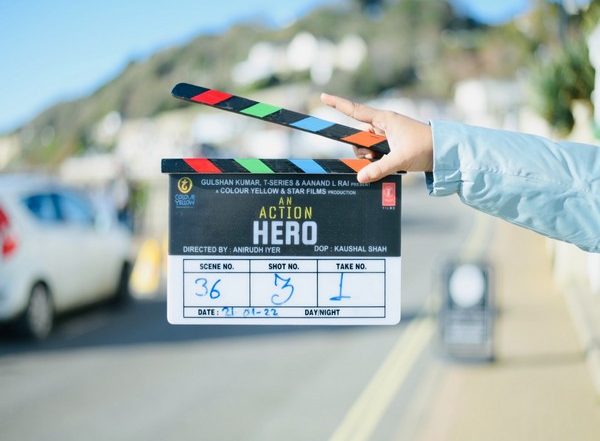 Entertainment News | Ayushmann Khurrana's 'An Action Hero' Kicks off Shoot in London, Shares Motion Teaser