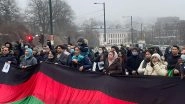 World News | Afghans in Norway Protest Against Visiting Taliban Delegation; Raise 'can't Be Trusted' Slogans