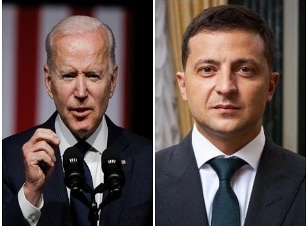 Joe Biden Speaks With Volodymyr Zelensky, Reaffirms US Readiness to 'Respond Decisively' if Russia Further Invades Ukraine