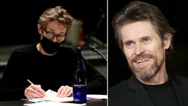 Willem Dafoe Arrives on the Sets of Saturday Night Live for His First Read-Thru (View Pic)