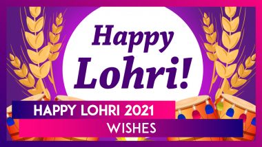 Lohri 2022 Greetings: Celebrate the Punjabi Folk Festival With Lovely Wishes, Images, Quotes & SMS!