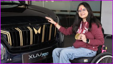 Avani Lekhara Presented With XUV700 Gold Edition, Paralympic Champion Thanks Anand Mahindra