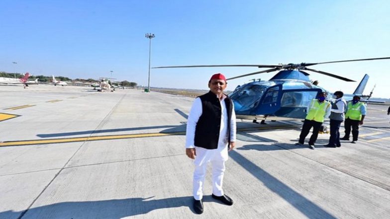 Uttar Pradesh Assembly Elections 2022: Akhilesh Yadav Alleges BJP's Hand in Chopper Delay, Demands Election Commission to Take Cognizance