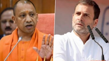 Uttar Pradesh CM Yogi Adityanath Attacks Rahul Gandhi, Claims His Ancestors Called Themselves ‘Accidental Hindus’