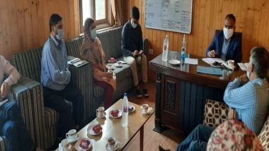 India News | J-K: Divisional Commissioner Kashmir Takes Stock of Situation Arising of COVID-19 3rd Wave