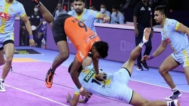 Sports News | PKL: U Mumba, UP Yoddha Share Spoils in Closely-fought Tie