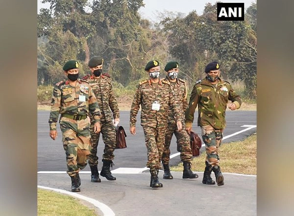 India News | Army Chief Naravane Dons New Combat Uniform During Visit to Eastern Command Area