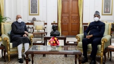 India News | 'Grateful for His Good Wishes', Says PM Modi  After President Kovind Expresses Concern over Security Breach