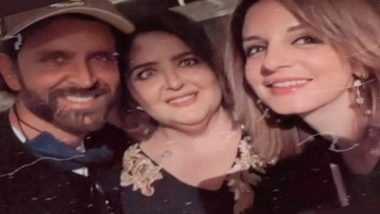 Entertainment News | 'Some Bonds Are Eternal': Sussane Khan Reunites with Hrithik Roshan's Family for His Sister's Birthday