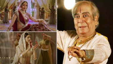 Pandit Birju Maharaj Dies at 83: From Kaahe Chhed Mohe to Mohe Rang Do Laal, Bollywood Dance Sequences Choreographed by the Legend That Will Forever Remain Iconic