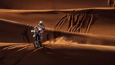 Sports News | Hero MotoSports Team Rally Begin Second Week of Dakar 2022 with a Strong Result