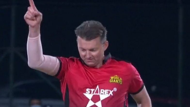 India Maharajas vs World Giants, Match Results, Legends League Cricket 2022: Netizens Hail Brett Lee for Defending 7 Runs in Last Over as World Giants Steal 5 Run Win