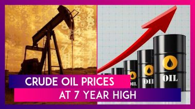 Crude Oil Prices At 7 Year High Over Supply Fears After Houthi Rebels Target Abu Dhabi Oil Facility