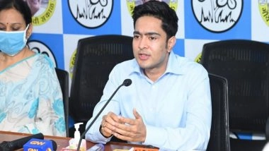 India News | Congress Misleading People, Chidambaram Should Take Blame if BJP Wins Goa, Says TMC's Abhishek Banerjee