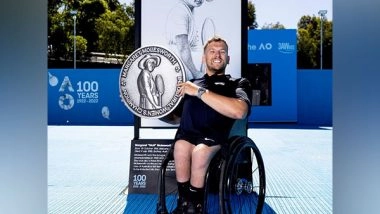 Sports News | Australian Open: Dylan Alcott Unveils 2022 Commemorative Coin Featuring Margaret Molesworth