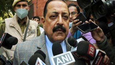India News | J-K: Union Minister Jitendra Singh Rushes to Katra Following Vaishno Devi Temple Stampede