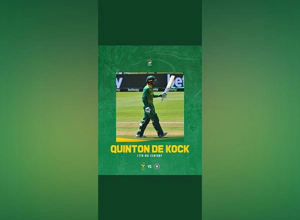 Sports News | SA Vs Ind, 3rd ODI: Quinton's Ton Help Hosts Set Visitors 288-run Target as Bowlers Make a Late Comeback