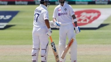 Sports News | SA Vs Ind, 3rd Test: Kohli, Pant Revive Innings as Visitors Extend Lead to 143 (Lunch, Day 3)