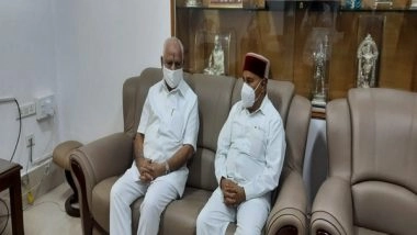 India News | Karnataka Governor Meets BS Yediyurappa After His Granddaughter Found Hanging