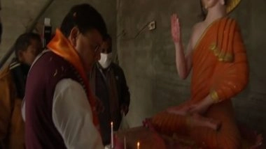 India News | Uttarakhand Polls: CM Dhami Holds Door-to-door Campaign in Khatima