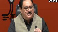 India News | JP Nadda to Visit West Bengal on January 9-10: Sources