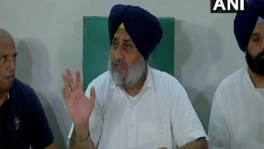 India News | Complete Collapse of Law and Order in Punjab, Says Sukhbir Singh Badal on PM Modi Security Breach