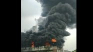 India News | Massive Fire Breaks out at Thermocol Factory in Howrah