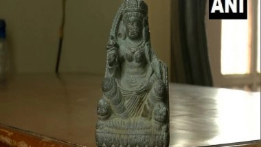 India News | 1,300-year-old Sculpture of Goddess Durga Found in J-K's Budgam