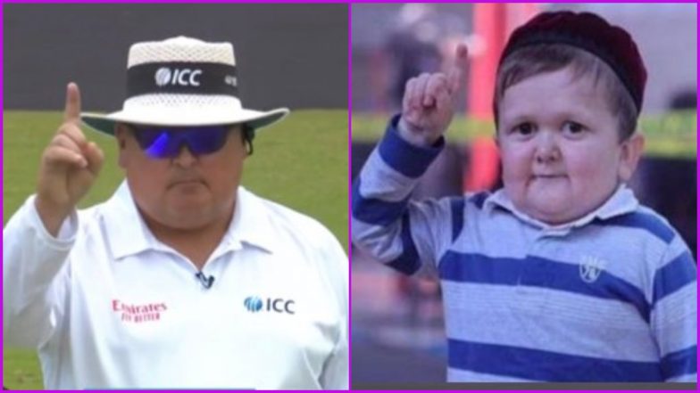 Umpire Marais Erasmus Wins Fans With his Cuteness During IND vs SA 2nd Test 2022, Some Compare him to Social Media Star Hasbullah Aka 'Mini Khabib'