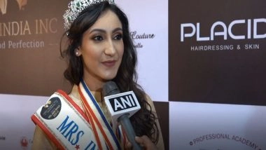 Entertainment News | 'Live Your Dreams, Trust Yourself,' Says Mrs World 2022's National Costume Winner Navdeep Kaur