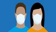 Health News | Study Finds Face Masks Cut Distance Airborne Pathogens Could Travel in Half