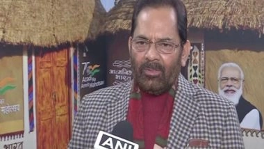 India News | No Need to Panic Due to Poll Rallies, We Have Enough Resources to Deal with COVID-19, Says Mukhtar Abbas Naqvi