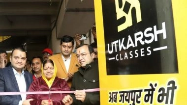 Business News | Utkarsh Classes is the First in Rajasthan to Secure Semi-naming and Station Branding Rights of Jaipur Sindhi Camp Metro Station
