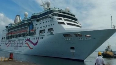 India News | Goa: 66 of 2,000 Tested Onboard Cordelia Cruise Ship Test Positive for COVID-19