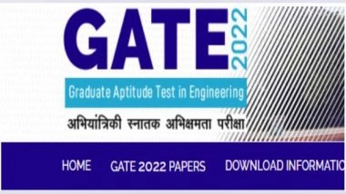 Business News | GATE 2022 Admit Card Dates New Expected Dates: Steps to Download the Admit Card for 2022 Exam