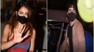 Entertainment News | Shweta Tiwari's Daughter Palak Tiwari Hides Face as Paparazzi Click Her Leaving Eatery with Ibrahim Ali Khan