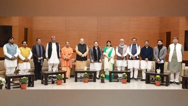 India News | Assembly Polls: Amit Shah Meets NDA Allies, Says Coalition Will Form UP Government with 'thumping Majority'