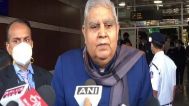 India News | West Bengal Governor to Pay Homage to Mahatma Gandhi in Kolkata on Martyrs' Day