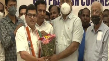 India News | Goa Independent MLA Prasad Gaonkar Joins Congress