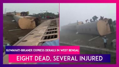 Guwahati-Bikaner Express Derails In West Bengal, Eight Dead, Several Injured