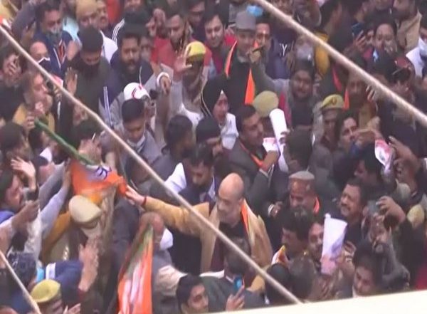 Uttar Pradesh Assembly Elections 2022: Amit Shah Holds Door-to-Door Campaigning in Muzaffarnagar