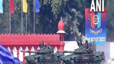 India News | Delhi: NCC Cadets Display Their Skills at Culmination of Republic Day Camp at Cariappa Ground