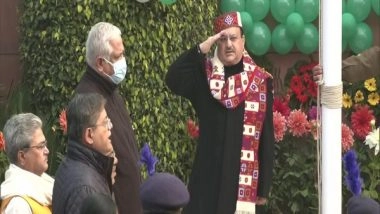 India News | 73rd Republic Day: JP Nadda Unfurls National Flag at BJP Headquarters