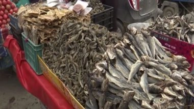 India News | Traditional Dry Fish Hogard in Great Demand in Kashmir's Winter