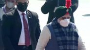 India News | PM Modi Arrives at Cariappa Ground to Address NCC Rally