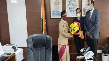 India News | Vini Mahajan Assumes Charge as Secretary in Ministry of Jal Shakti