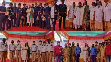 Business News | Kamala Ankibai Ghamandiram Gowani Trust Felicitates the Healthcare Workers and Police Fraternity on Occasion of 73rd Republic Day of India