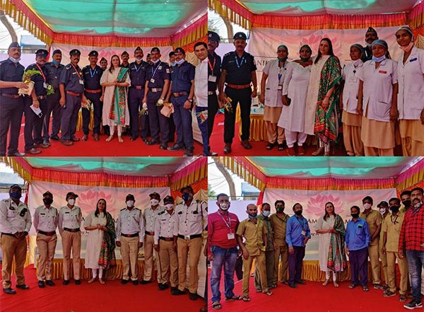 Business News | Kamala Ankibai Ghamandiram Gowani Trust Felicitates the Healthcare Workers and Police Fraternity on Occasion of 73rd Republic Day of India