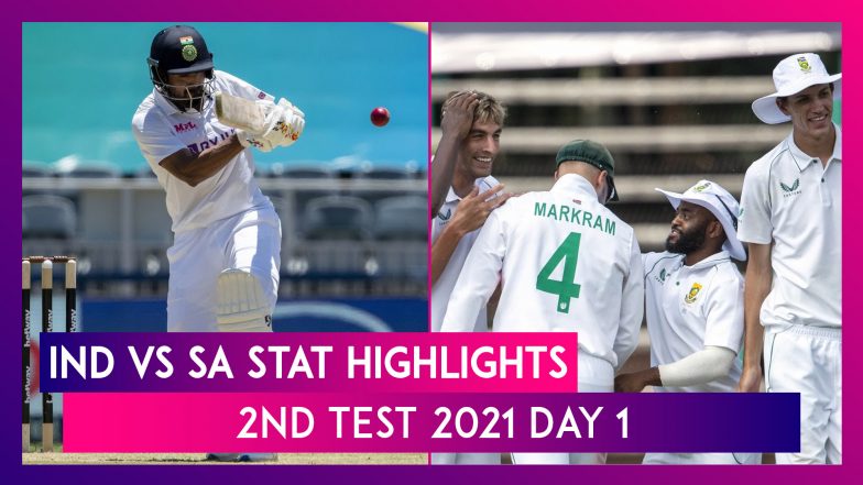 IND vs SA Stat Highlights 2nd Test 2021 Day 1: KL Rahul Captains India ...